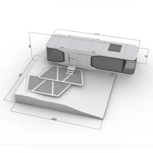 E7-3D судна, новый архитектурный дизайн, 3d Сборная модель дома для моделирования