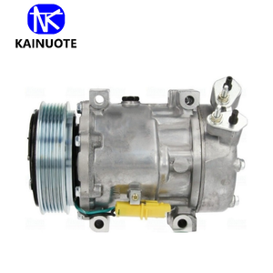Compresseur de climatisation Knt pour 7v12 Citroën Saxo/ Xsara/ <span class=keywords><strong>Berlingo</strong></span> Peugeot 306/106/ Partner 9616821580 Sanden 1400a 1502 1500 1500f - Product Image 2