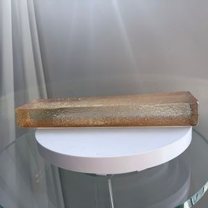 Bloques <span class=keywords><strong>de</strong></span> Cristal Pintados con Patrón <span class=keywords><strong>de</strong></span> Cáscara <span class=keywords><strong>de</strong></span> Naranja Sólida <span class=keywords><strong>de</strong></span> 400*100*50 mm, Diseño Nuevo JYG 2026, Decoración Moderna para el Hogar - Product Image 4