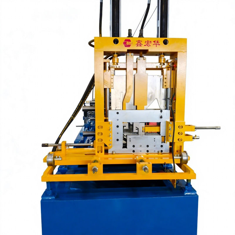 Gutter Downspouts Steel Frame Making Machine