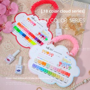 Esmalte de Uñas <span class=keywords><strong>en</strong></span> Gel UV LED de Lujo Serie Nube de 18 Colores de Milán, No Tóxico, Larga Duración, 15 ml, Pegamento Exclusivo para Salón de Uñas - Product Image 5