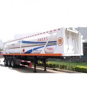 Прочный стальной мобильный контейнер CNG с 8 гигантскими трубками, оборудование для хранения химикатов с сердечником высокого давления - Product Image 1