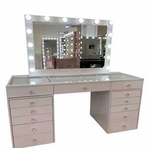Vente en gros d'usine, éclairage moderne, miroir de coiffeuse, <span class=keywords><strong>commode</strong></span> de <span class=keywords><strong>chambre</strong></span> à coucher - Product Image 2