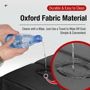 Organisateur de coffre de voiture pliable grande capacité à compartiments multiples, en tissu Oxford épais et imperméable, <span class=keywords><strong>pour</strong></span> berline, SUV, camionnette - Product Image 3