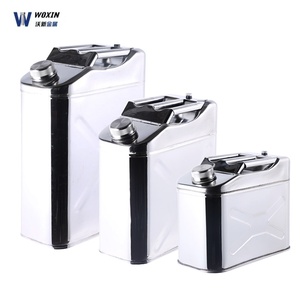 Bidon en acier inoxydable de 5l, 10l, 20l, réservoir de carburant portable de 20 litres, bidon à essence à vendre - Product Image 2
