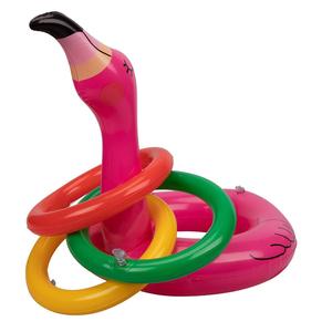 <b>Inflatable</b> Stackable Rings Toy With Numbers Letters And Animals For Infants And Toddlers 0 3 Years Old PVC Material - Product Image 3
