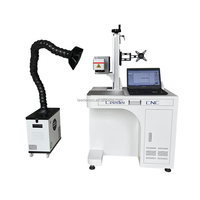 Machine de marquage laser à fibre de type table 110x110mm pour gravure sur métal et bois, 50W, fabriquée en Chine