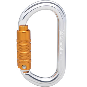 Comal O Quick Release Screw <b>Lock</b> Carabiner 6.4x11 Aluminum Alloy Mountaineering Safety Buckle Outdoor Climbing Equipment - Product Image 1