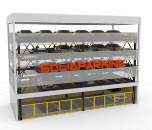 Câu đố hệ thống đỗ xe nâng lên xe nâng cấp cho xe công viên động cơ điều khiển <span class=keywords><strong>PLC</strong></span> - Product Image 2