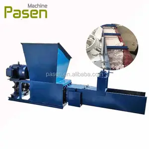 Foam material recycling compacting machine foam shredder cold press foam block compactor machine