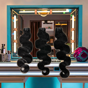 Cabello Virgen Filipino, Malayo y Camboyano de un Solo Donante, Sin Procesar, Liso Natural, con Puntas de Una Sola Capa - Product Image 3