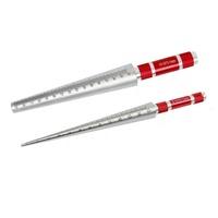 Jauge de mesure de trous coniques de haute précision 1-60 mm, jeu de jauges de cavité conique circulaire avec 45 jauges #   Matériaux en acier