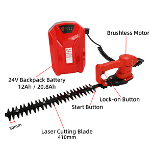<span class=keywords><strong>Taille</strong></span>-<span class=keywords><strong>haie</strong></span> à dos Vertak-A 24V, batterie lithium rechargeable, sans fil, pour jardin - Product Image 4