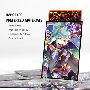 Fundas Protectoras para Tarjetas con Diseños de Ídolos Coreanos, Anime y Personajes Animados, Aptas para Juegos de Mesa, Tarjetas <span class=keywords><strong>Yugioh</strong></span> y Pokémon - Product Image 2