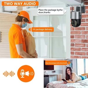 Tuya Akıllı Wifi Kamera Güneş Enerjili Dış Mekan Su Geçirmez <span class=keywords><strong>2</strong></span>.4g Wifi Güvenlik Kamerası 6000mah Pil 3W Güneş Paneli IP Kamera - Product Image 3