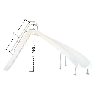 DAWSUN DS03 GRP <span class=keywords><strong>Fibre</strong></span> <span class=keywords><strong>de</strong></span> <span class=keywords><strong>verre</strong></span> poli moulé passerelle <span class=keywords><strong>piscine</strong></span> toboggan 189cm <span class=keywords><strong>de</strong></span> haut 280cm <span class=keywords><strong>de</strong></span> longueur 218cm <span class=keywords><strong>escalier</strong></span> pour famille arrière-cour - Product Image 2