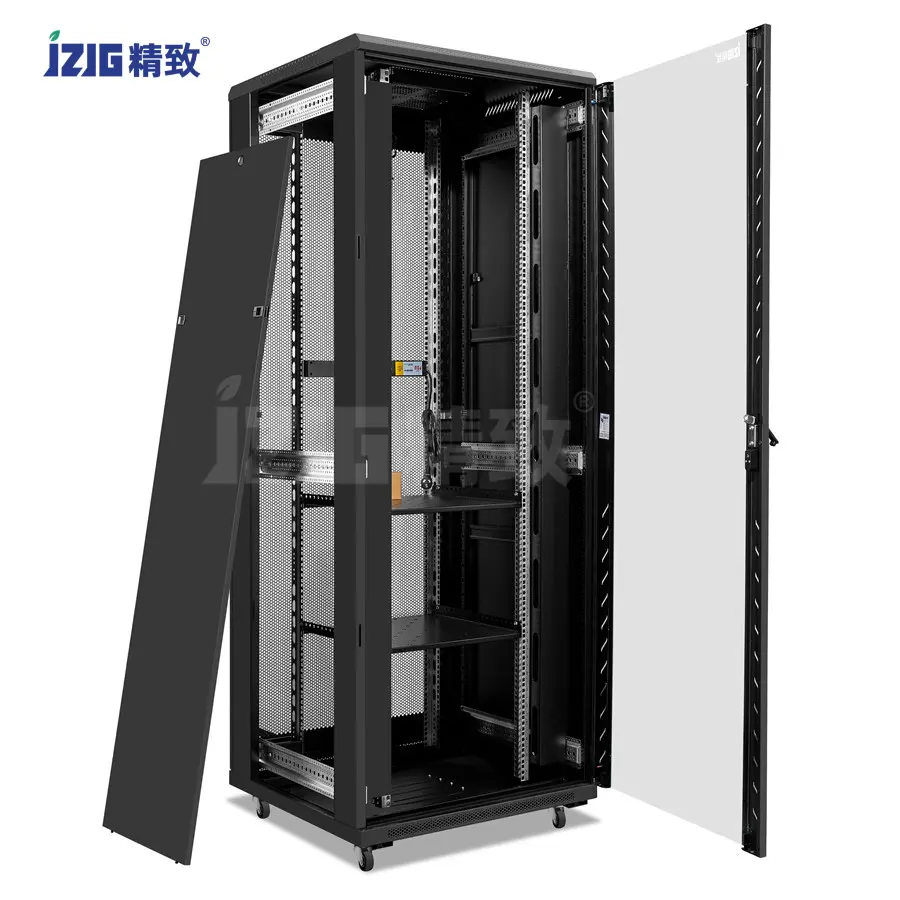42U Open Frame Server Rack  Thickened Server Cabinet with Power Supply