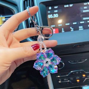 Crystal Snowflake Fashion Jewelry <b>Keychain</b> Car <b>Keychain</b> <b>Personalized</b> <b>Keychain</b> Women's Bag Pendant Cute Gift - Product Image 6