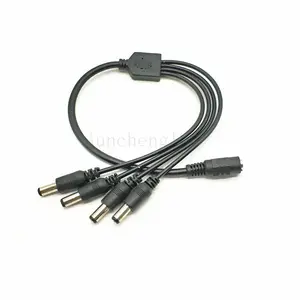 Konektor Penghubung Male Jack Barrel Ke Micro USB Female Adapter 5V Kabel Daya Konektor Dc