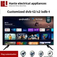 Téléviseur intelligent sans cadre de 32, 50, 55, 75 pouces, norme européenne, certifié CE RoHS, OEM ODM, télévision LED pour l'Europe, vente en gros