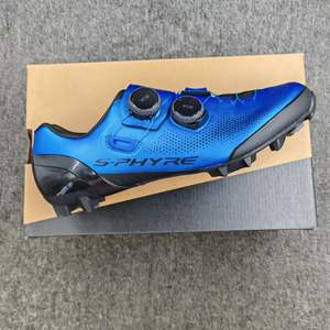 Chaussures de vélo de <span class=keywords><strong>montagne</strong></span> <span class=keywords><strong>Shimano</strong></span> XC9 Series XC903 en fibre de carbone, chaussures de vélo de <span class=keywords><strong>montagne</strong></span> à fermeture automatique, originales - Product Image 2