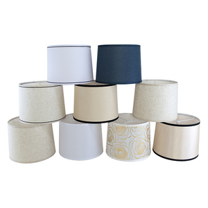 Tốt Nhất Bán Chất Lượng Cao Treo Phòng Khách Phòng Ngủ Bảng Đèn Sàn Đèn Chụp Đèn Linen Vải E27 Chụp Đèn - Product Image 1