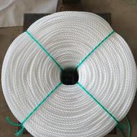 Corde en polyéthylène blanche à 3 brins, 1/2 pouce x 100 pieds, résistante aux UV, pour l'amarrage et l'ancrage des bateaux et des quais
