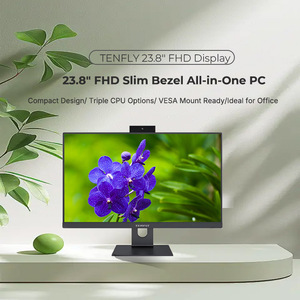 TENFLY 24 pollici tutto in uno PC Desktop | Fotocamera Pop-up | Intel I3/i5/i7 | Slim FHD IPS AIO per ufficio commerciale - Product Image 3