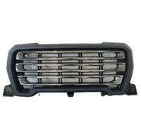 Grille avant en maille noire WANJIANG pour GMC Sierra 2019 2020, mise à niveau sportive, remplacement facile à installer