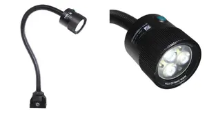 Penjualan laris IP65 alat mesin LED tahan air lampu kerja 4.5W M3W lampu sorot lengan fleksibel daya DC bersertifikasi CE/ROHS putih hangat