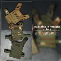 Gilet tactique pour enfants, costume réglable, gilet de protection pour l'entraînement en plein air, adapté aux équipements de jeu Jpc