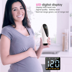 Moniteur de fréquence cardiaque fœtale à ultrasons, équipement médical <span class=keywords><strong>Doppler</strong></span> fœtal, <span class=keywords><strong>Doppler</strong></span> de rythme cardiaque fœtal pour usage domestique, vente chaude - Product Image 4