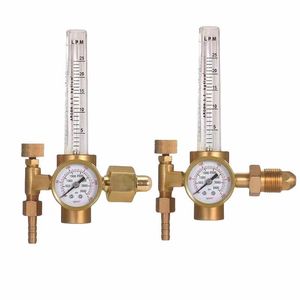 Regulador de presión de gas argón, medidor de flujo de cobre, 0-15 Lpm, para equipos de soldadura - Product Image 1