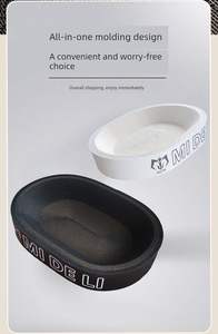 Cuccia per Gatti Bianca e Gialla con Tiragraffi Grande Diametro in Cartone Ondulato Resistente all'Usura e ai Graffi, Non Danneggia le Unghie - Product Image 5