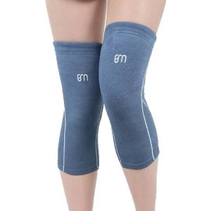 Genouillères de basketball en soie et cachemire BM, coupe-vent, chaudes, épaisses, protection contre le froid, soutien articulaire, pour les pièces climatisées - Product Image 3