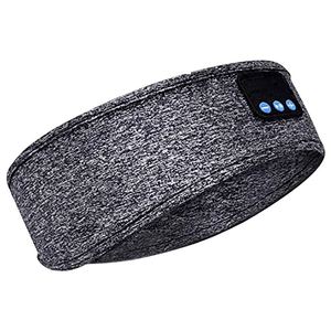 Alta calidad deportes al aire libre Yoga banda de pelo de punto BT auriculares dormir estéreo música auriculares diadema auriculares inalámbricos - Product Image 1
