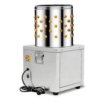 Certifié CE 1-3Pigeons/Min 30CM plumeuse de volaille plumeuse de poulet Machine d'abattage de poulet/plumeuse