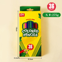 Ensemble de crayons de couleur écologiques sans bois, multicolores, avec mine en papier sans bois, crayons de coloriage, emballage personnalisé, crayons de dessin artistique