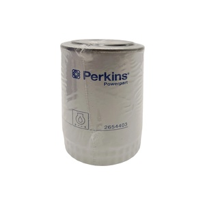 กรองน้ำมันเครื่องคุณภาพสูง WESPC รุ่น 2654403 6511766 3981923 สำหรับเครื่องยนต์ Perkins รุ่น 1103A-33TG1 รถแทรกเตอร์ รถขุด เครื่องกำเนิดไฟฟ้า - Product Image 1