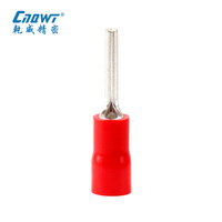 Cosses à sertir en cuivre, type broche en plastique, étamées, 19A, disponibles en trois couleurs pour la connexion de câbles