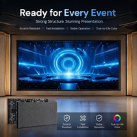 Module d'affichage LED haute définition personnalisé P1.25-P10, écran couleur intérieur/extérieur pour salles de conférence, expositions et spectacles sur scène