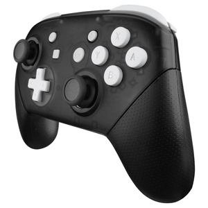 Accessoires de joystick Soft Touch Extremerate, kit de boutons blancs pour manette de jeu, mod pour la réparation de la manette Nintendo Switch Pro - Product Image 3