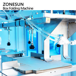 ZONESUN ZS-CSPM4 Machine de formage et de pliage de boîtes en carton entièrement automatique à servomoteur pour emballage de cartons d'avion - Product Image 3