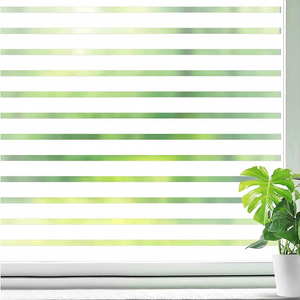 <span class=keywords><strong>Film</strong></span> de protection de fenêtre Qualsen anti-éblouissement, adhésif électrostatique, <span class=keywords><strong>opaque</strong></span>, rayures givrées, protection de la vie privée, blocage UV/IR à 90%, garantie 5 ans - Product Image 1