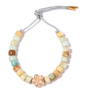 Cenda Forte perline bracciali con fiore fai da te bracciali Multi pietra fatta a mano bracciali <span class=keywords><strong>arcobaleno</strong></span> - Product Image 1