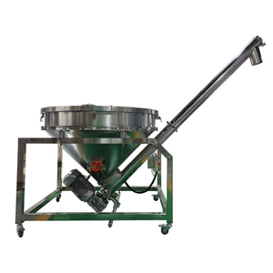Durable Heavy Duty Inclined Spiral Screw Conveyor with Feed Hopper Dustless Powder <b>Transport</b> Machine for Food Processing Raw - Product Image 6