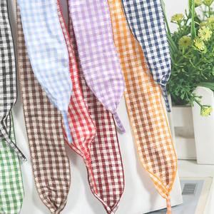 Zapatillas Estilo Ballet con Cordones a Cuadros de 2.5 cm de Ancho, Cordones Planos de Poliéster Decorativos, Par de Cordones de Moda - Product Image 2