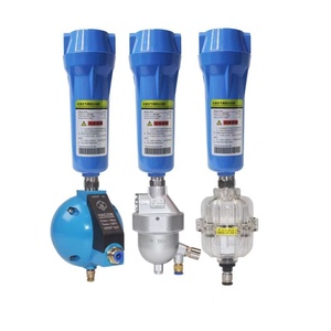 Filtre à air comprimé haute efficacité et haute précision pour compresseur d'air, avec soupape de vidange automatique en aluminium, 1,6 m³/min, 0,001 ppm inclus - Product Image 2