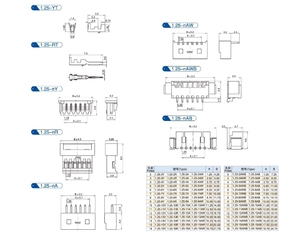 Connecteur de boîtier de réceptacle fil-circuit imprimé pas de 1,25 mm pour trottinette électrique, JST MOLEX SMT, alimentation d'usine, connecteur 13AWB 13 broches - Product Image 5