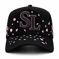 Casquette de baseball unisexe sportive style streetwear 5 panneaux X CAP avec logo étoile religieuse en strass et logo personnalisé Barbas Hats